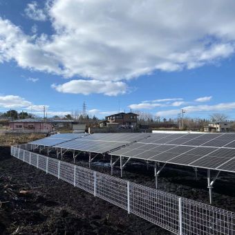 Solar Ground Mounting System in Aomori Japan