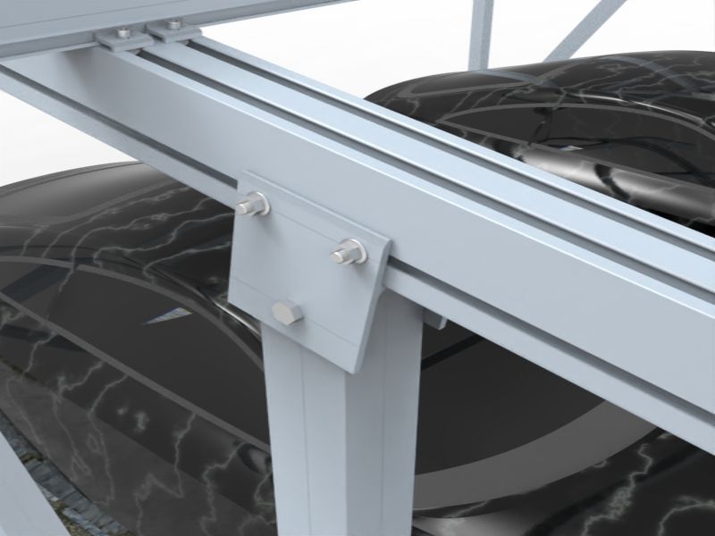 Detail image of Solar Carport Mounting System