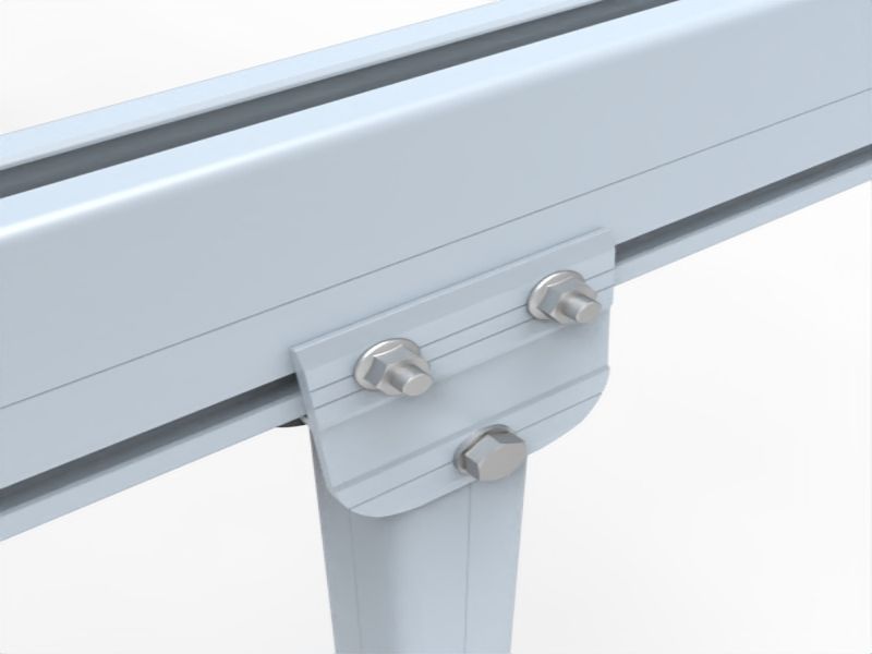 Aluminum Solar Ground Mounting System Bracket