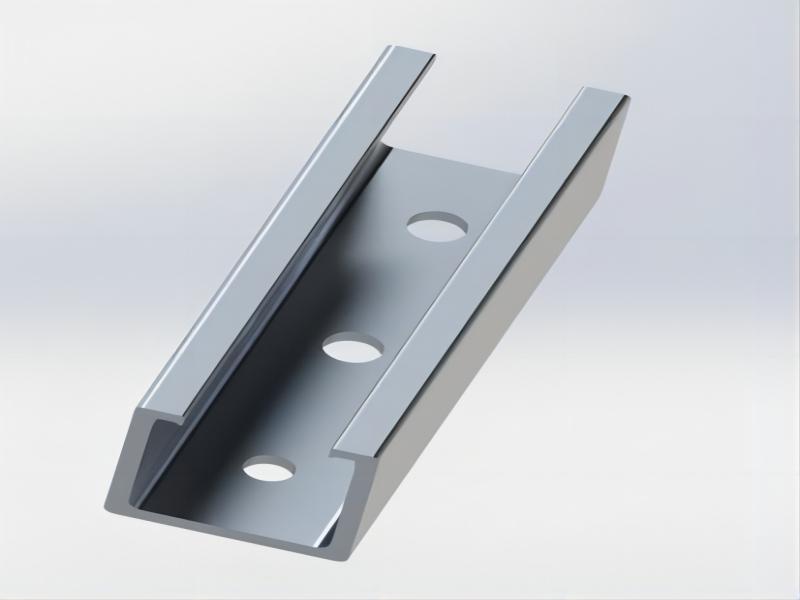 Clamp for rail-less solar roof mounting system