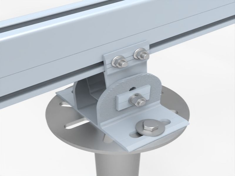 Aluminum Solar Ground Mounting System Bracket
