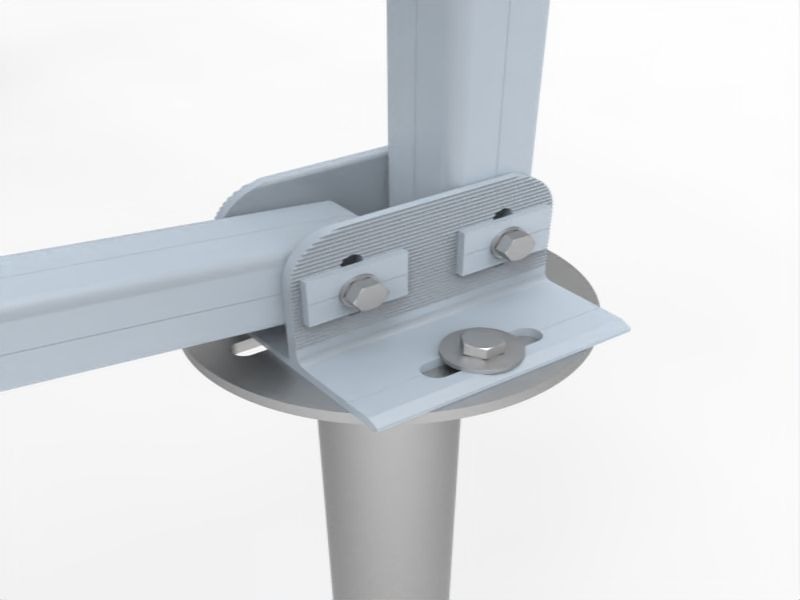 Aluminum Solar Ground Mounting System Bracket