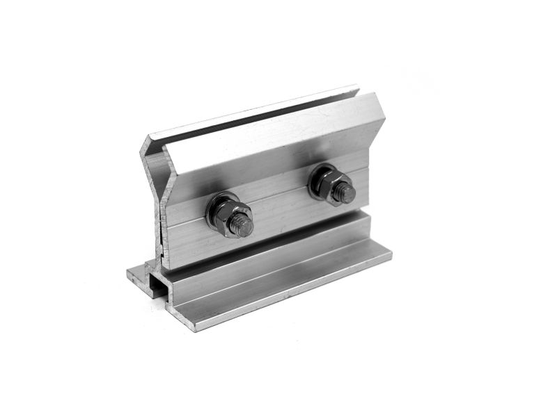 Metal roof solar panel brackets