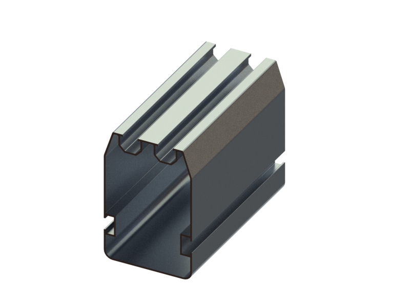 Inclined beam PV module mount