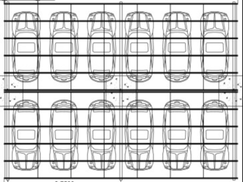 Solar Carport design drawing