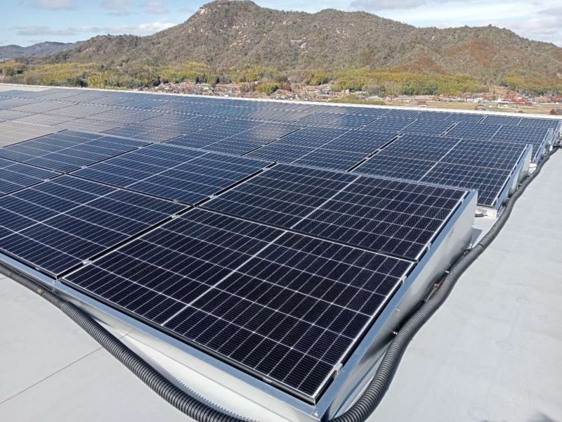 Triangle Flat Roof Solar Mounting System