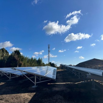 2.4MW Aluminum Solar Ground Mounting System
