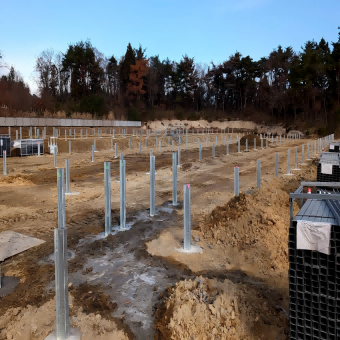 1472.64KW Steel Solar Ground Mounting System