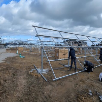 1.47 MW Steel Ground Solar Mounting System