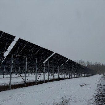 12MW ZAM Steel Solar Ground Mounting System Project