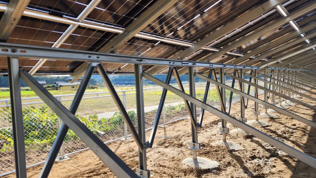 SR Solar Ground Mounting System Project 002