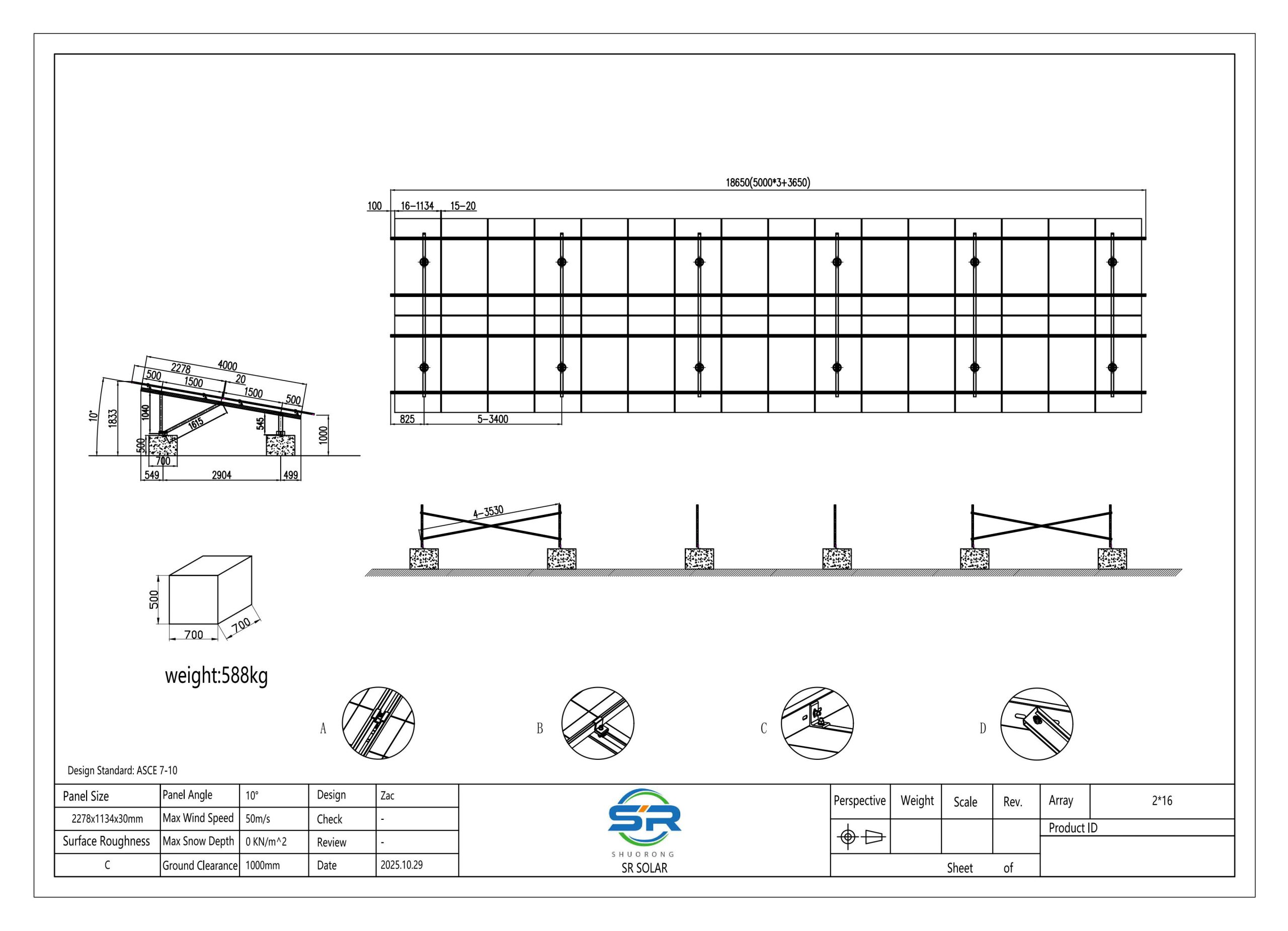 Solar Rark Design Home - SR SOLAR | Solar Mounting Brackets & Racking Systems Manufacturer