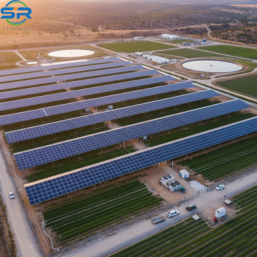 SR Solar Agrivoltaic Mounting System