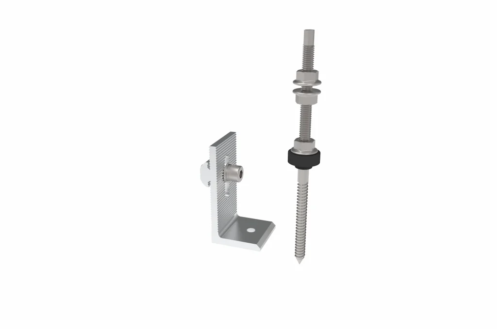 sr-solar-l-feet-with-hanger-bolt-metal-roof-factory