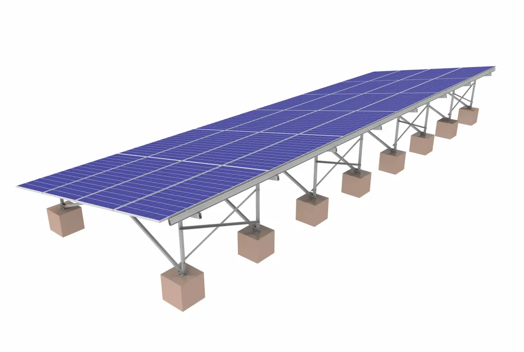 sr-solar-aluminum-ground-racking-rear-framework