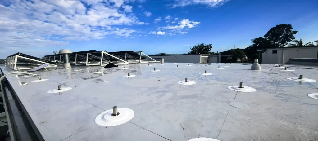 Premium SR Solar waterproof membrane roof solar mounts with specialized flashing anchors for a Japan project.