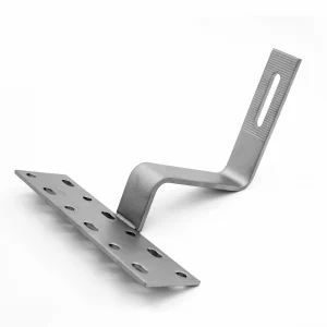 Stainless steel SUS304 tile roof hook model SR-RH01 manufactured by SR Solar for residential and commercial solar installations.