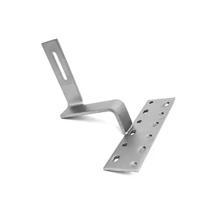 Premium SUS304 stainless steel tile roof hook model SR-RH05 manufactured by SR Solar for residential solar racking systems.
