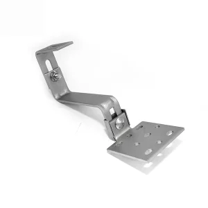 Stainless steel SUS304 tile roof hook model SR-RH26 manufactured by SR Solar for residential and commercial solar racking systems.