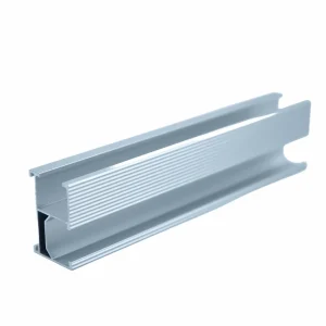 Heavy-duty SR Solar RR 01 aluminum profile rail designed for versatile solar racking systems.