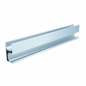 Engineering deployment of SR Solar RR 08 aluminum rails in a commercial solar project.